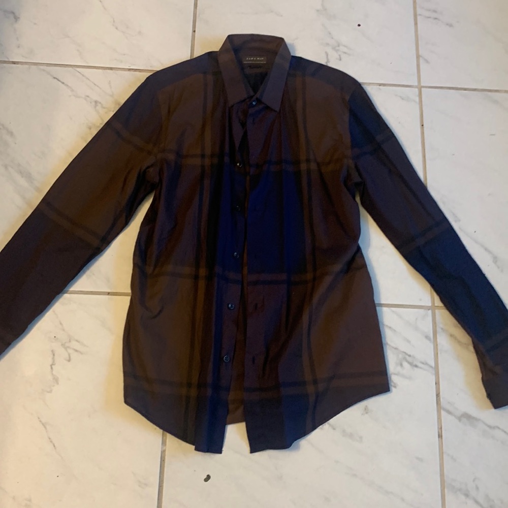 Zara Button Down Shirt M
